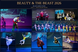 Miller's Dance Studio Beauty and the Beast 2026 Show Photos