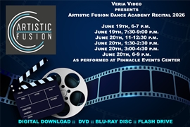 Artistic Fusion Dance Academy Recital 2026 - 2 Show Set