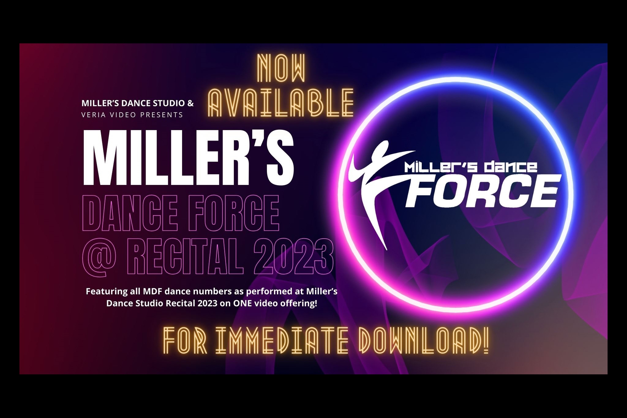 Millers Dance Force @ Millers Recital 2023