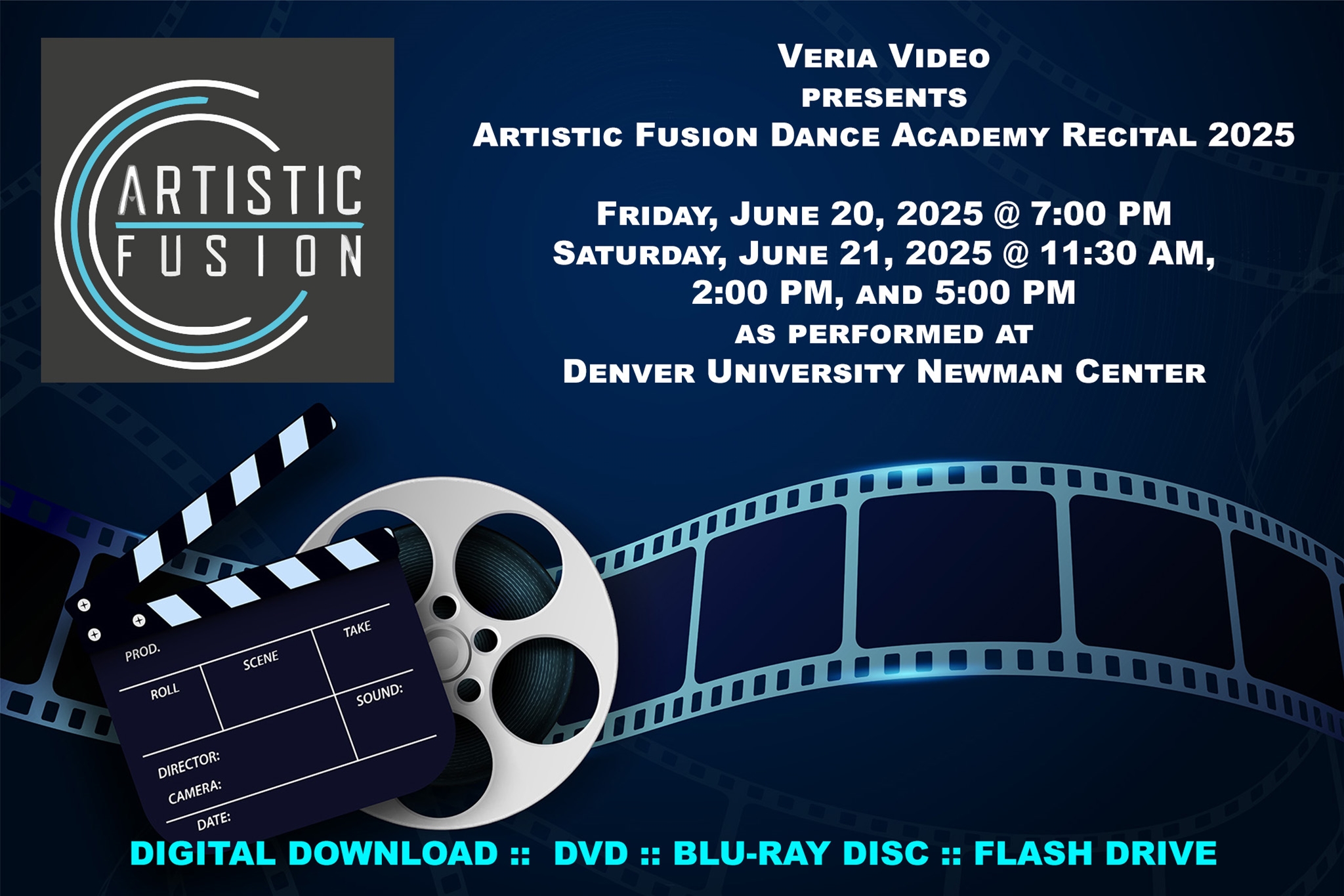 Artistic Fusion Dance Academy Recital 2025 - 2 Show Set