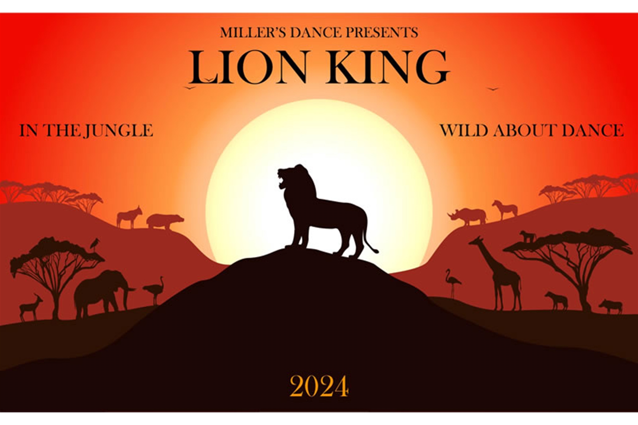 Miller's Dance Studio Recital 2024 - Show #2 - The Lion King & Wild About Dance