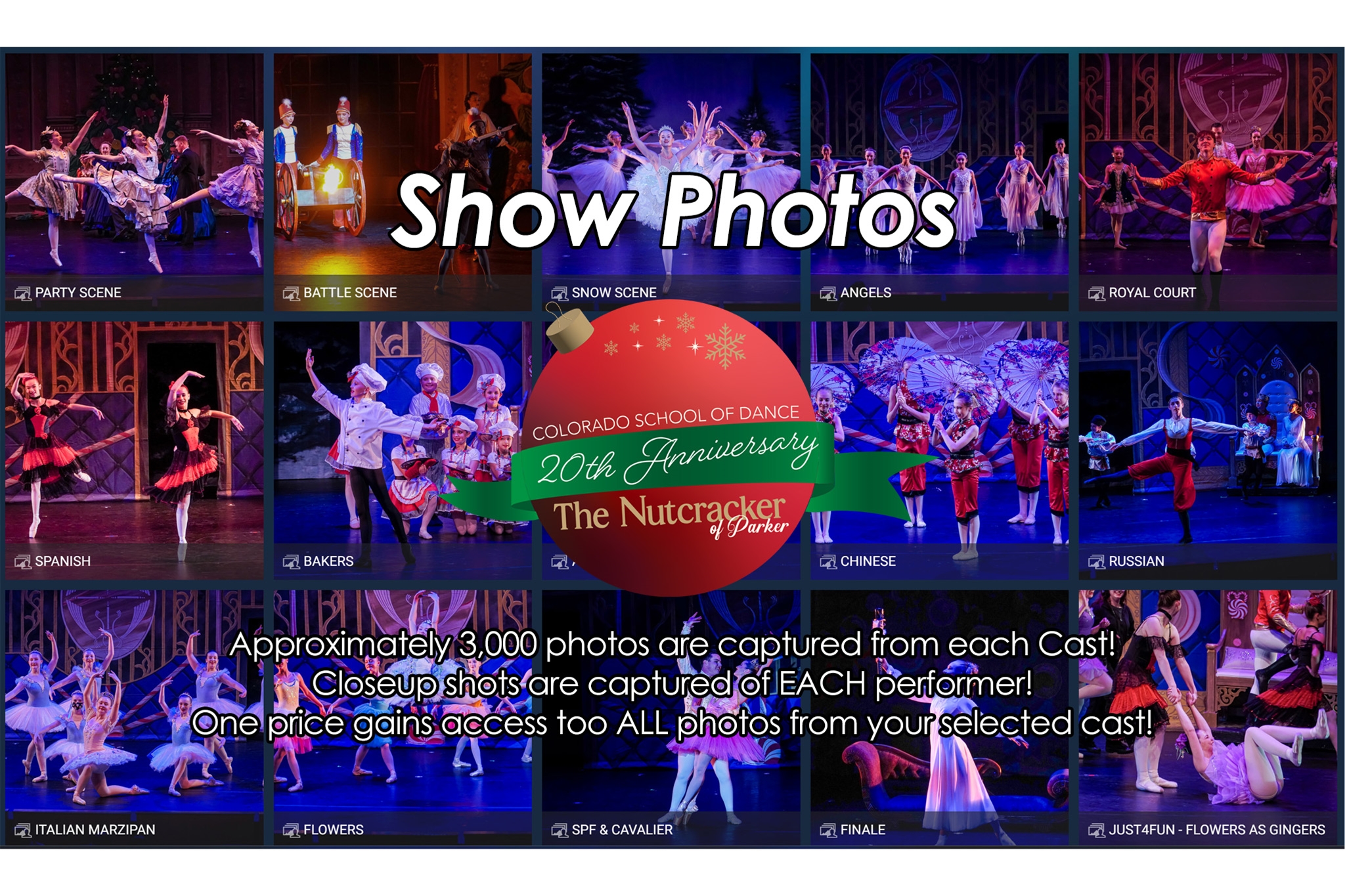 20th Annual Nutcracker of Parker 2024 Show Photos